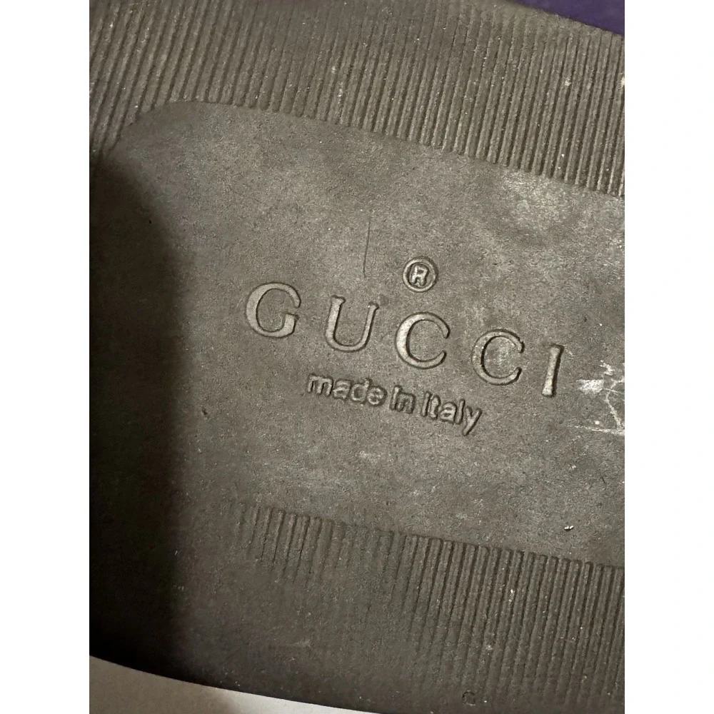 Gucci brown leather
